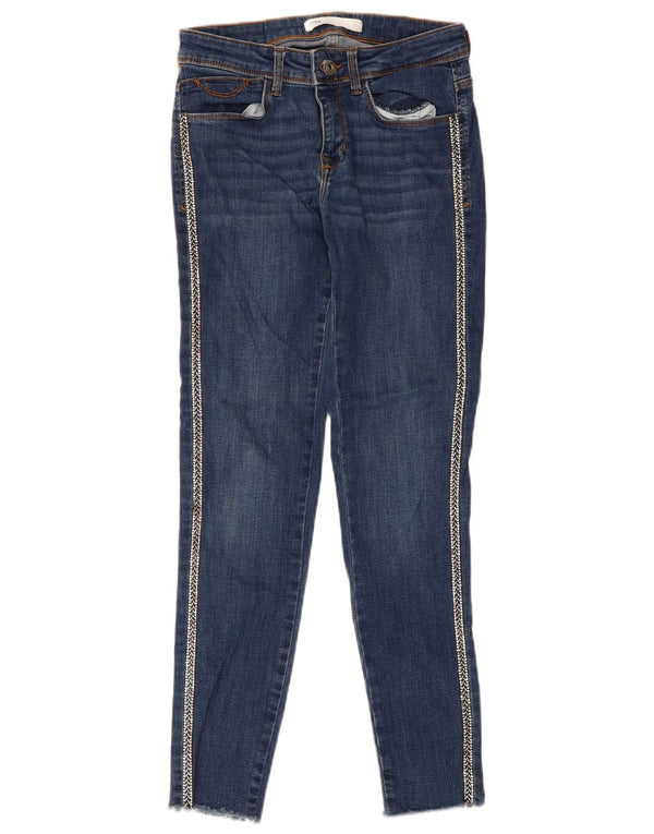 Jeans skinny da donna Zara EU 36 XS W26 L26 Blu