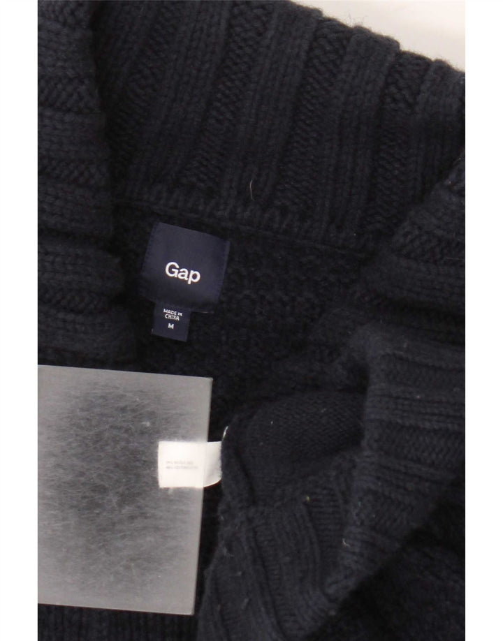 Maglione cardigan da uomo Gap lana media blu navy