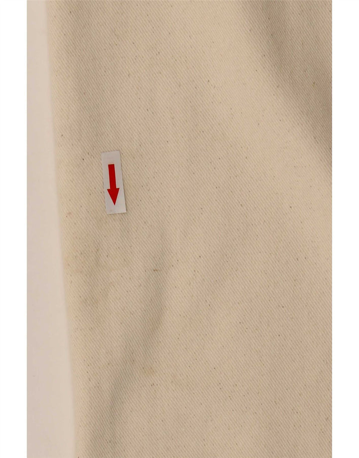 Gonna longuette Zara da donna media W29 in cotone beige