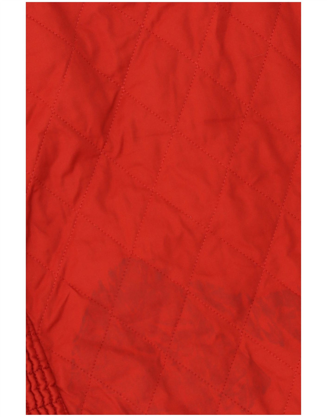 Giacca trapuntata da donna Barbour UK 14 grande poliestere rosso