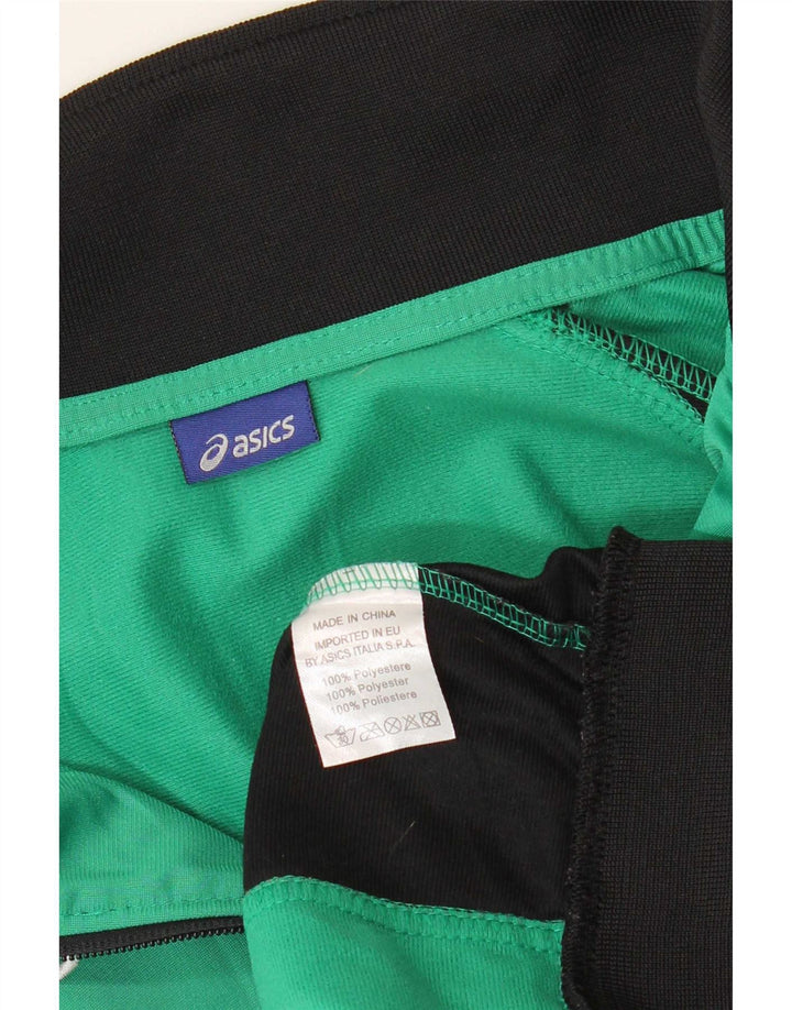 Giacca sportiva da uomo Asics Graphic 2XL Poliestere color block verde