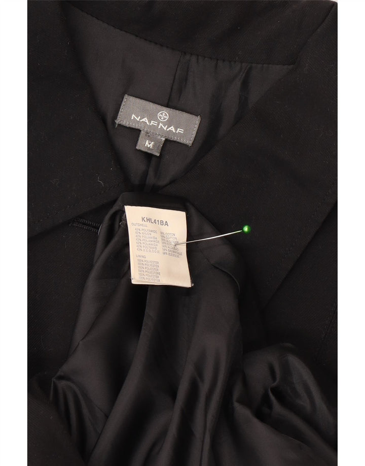Soprabito militare da donna Naf Naf UK 12 poliestere nero medio