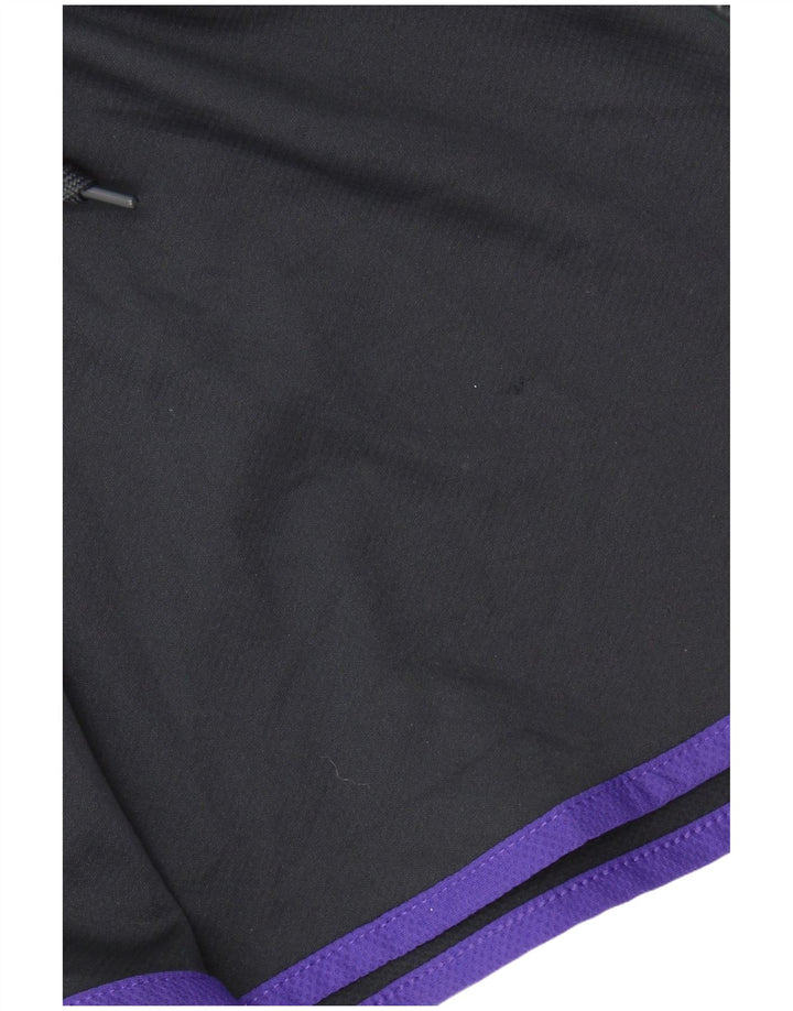 Pantaloncini sportivi Adidas da donna UK 8/10 Small Grigio Colourblock Poliestere