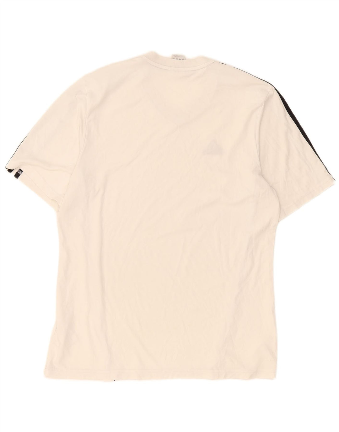 T-shirt Adidas Climalite da uomo, grande, in poliestere bianco
