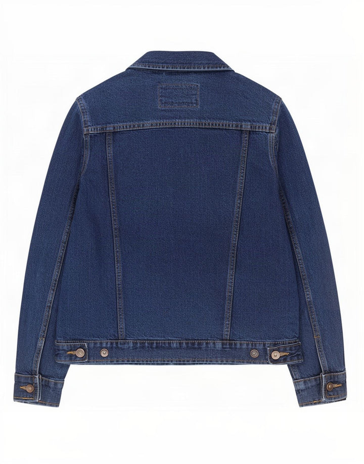 Giacca di jeans da donna Marks & Spencer UK 10 piccola cotone blu