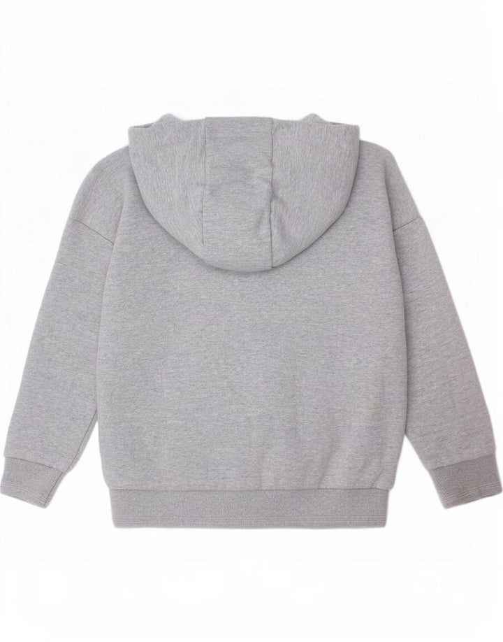 Maglione con cappuccio e zip per ragazzi Ted Baker 5-6 anni in cotone grigio