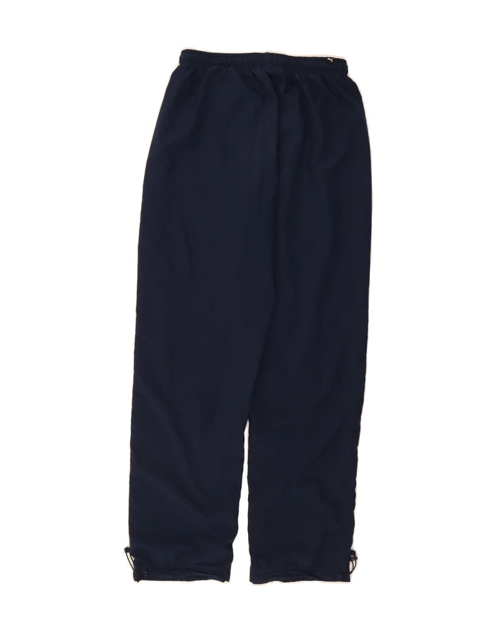 PUMA Mens Tracksuit Trousers Small  Navy Blue Vintage Puma and Second-Hand Puma from Messina Hembry 