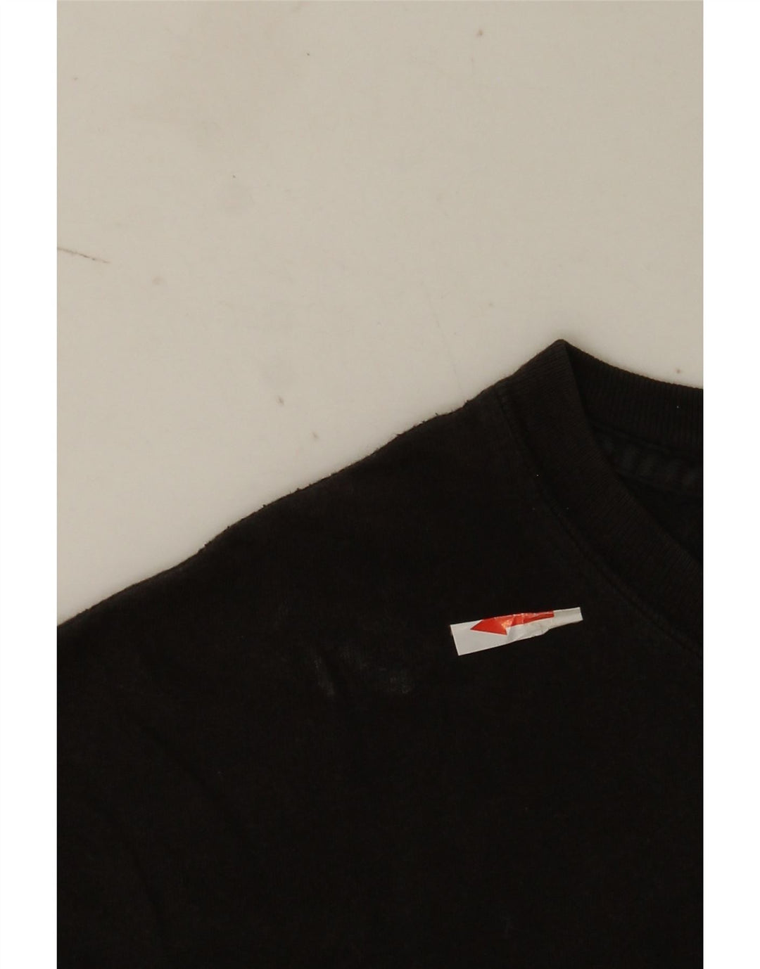 T-shirt da uomo Tommy Hilfiger Top grande in cotone nero