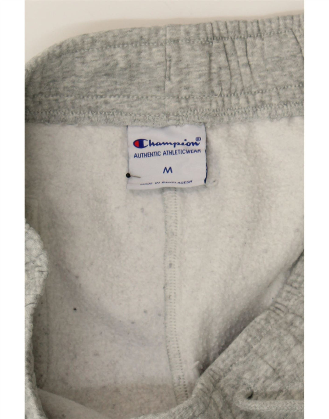 CHAMPION Mens Graphic Tracksuit Trousers Joggers Medium  Grey Cotton Vintage Champion and Second-Hand Champion from Messina Hembry 