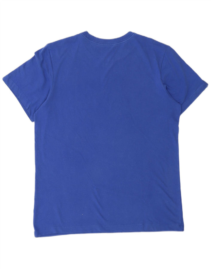 T-shirt grafica da uomo NIKE Dallas Mavericks blu medio