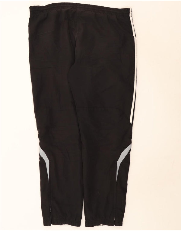 Pantaloni da tuta da uomo Adidas Joggers UK 42/44 Large Nero Colourblock