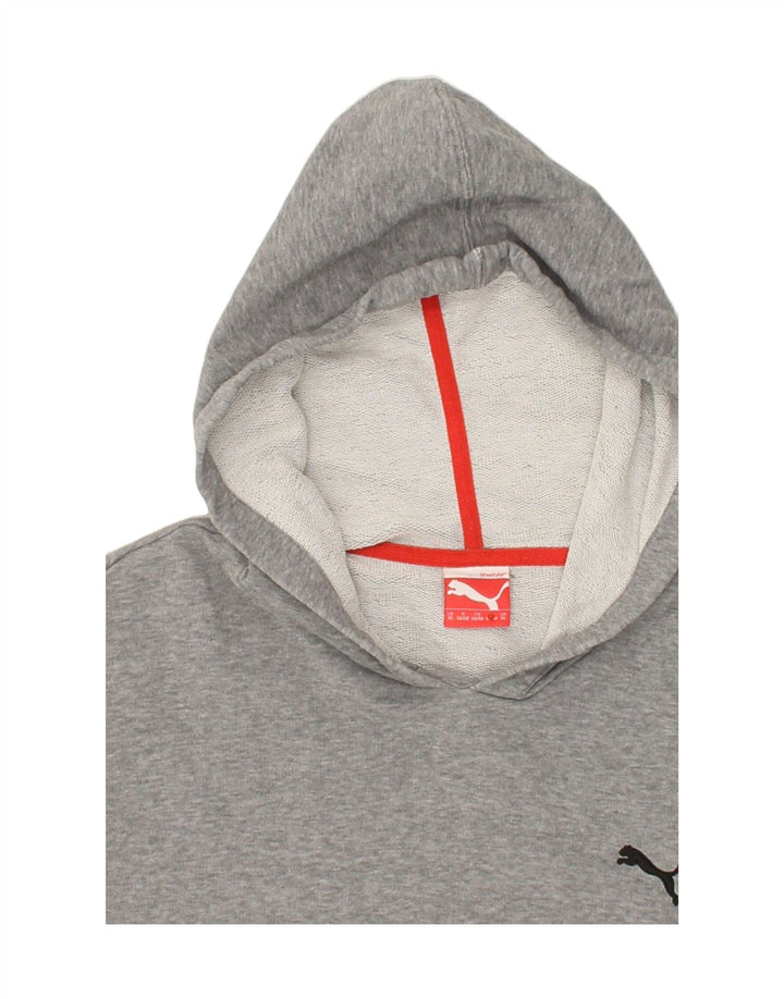 PUMA Mens Hoodie Jumper XL Grey Vintage Puma and Second-Hand Puma from Messina Hembry 