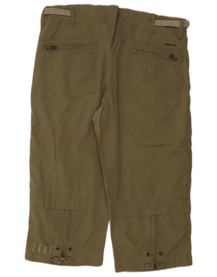 Pantaloni cargo Capri da uomo G-Star XL W40 L22 cotone kaki