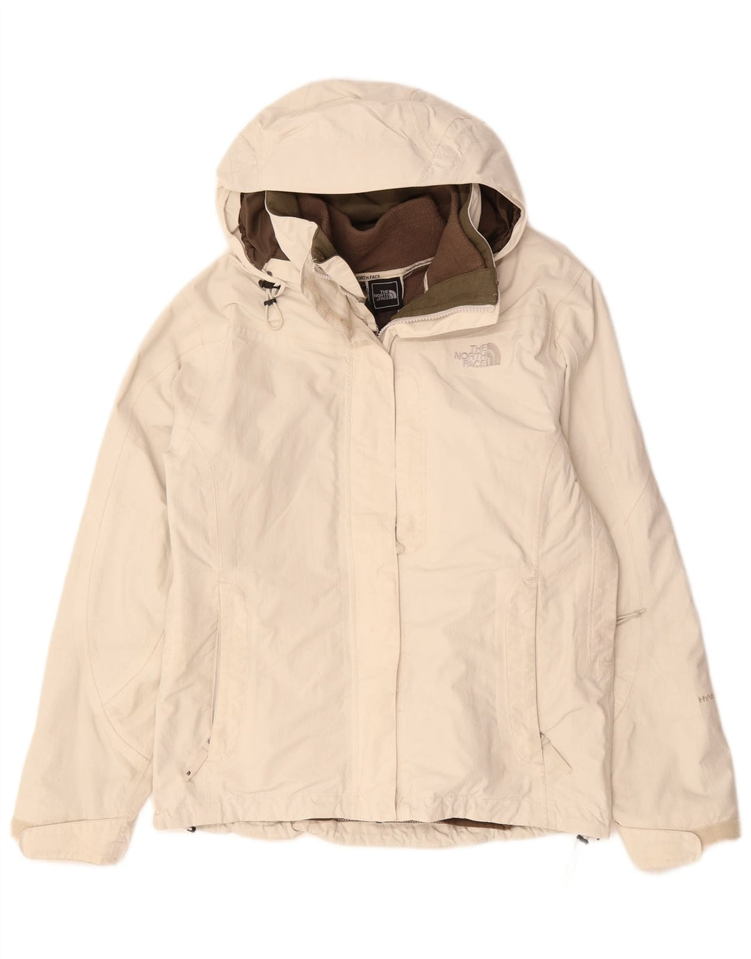 Giacca a vento da donna The North Face UK 14 poliestere bianco sporco medio