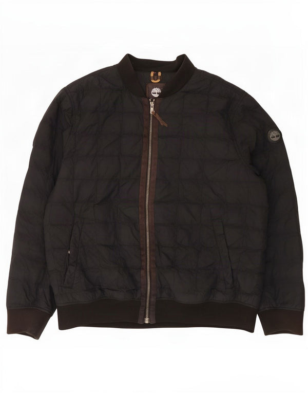Giacca imbottita da uomo Timberland UK 42 XL nylon nero