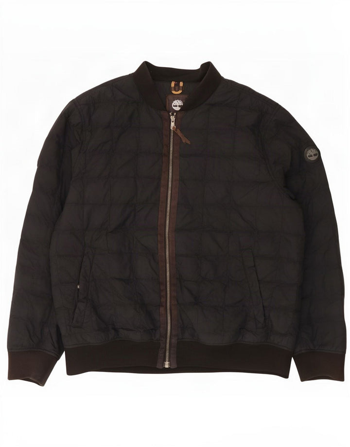 Giacca imbottita da uomo Timberland UK 42 XL nylon nero
