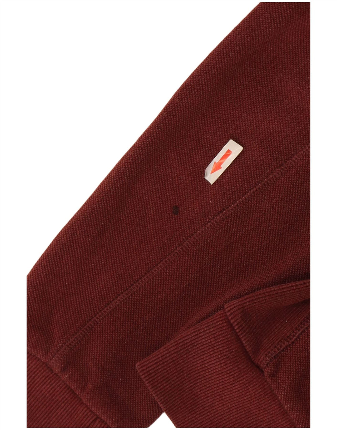 Timberland Maglione con cappuccio e zip vestibilità regolare da uomo Borgogna medio
