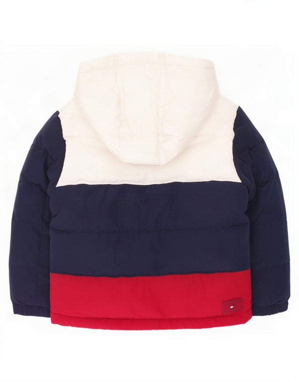 Giacca imbottita per ragazzi Tommy Hilfiger 3-4 anni multicolore Colourblock