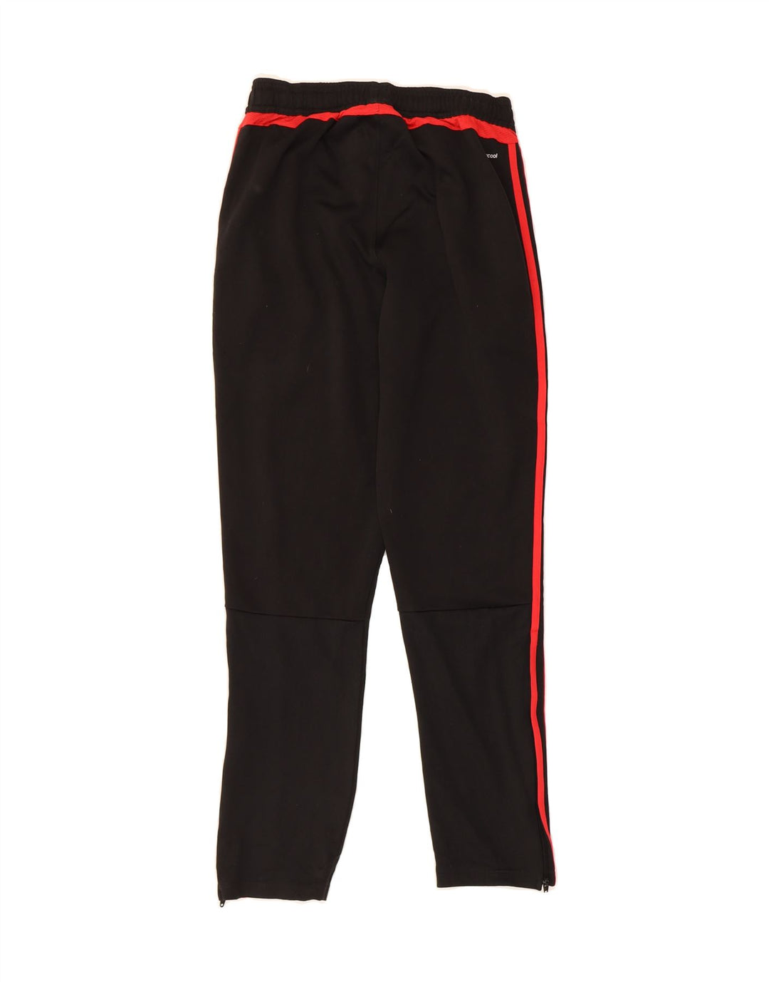 ADIDAS Boys Climacool Tracksuit Trousers 13-14 Years Black Polyester Vintage Adidas and Second-Hand Adidas from Messina Hembry 