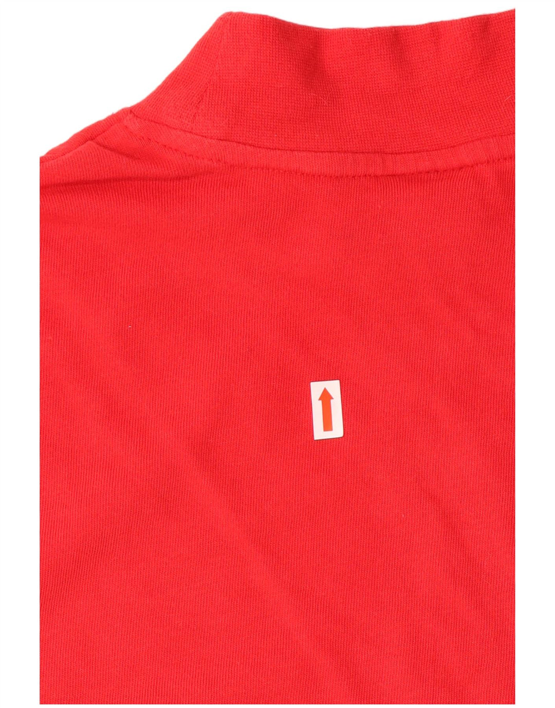 NIKE Mens Top Long Sleeve Large Red Cotton