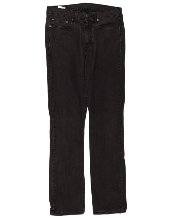 Levi's Uomo 514 Jeans dritti W32 L34 Cotone Nero