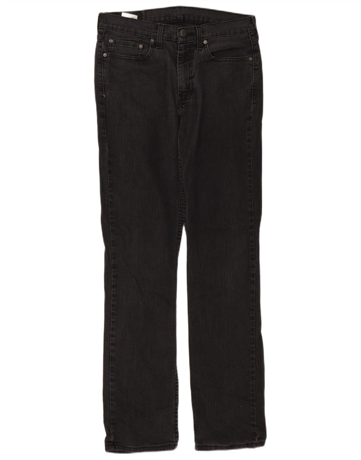 Levi's Uomo 514 Jeans dritti W32 L34 Cotone Nero