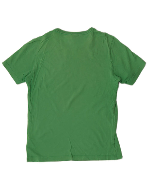 T-shirt grafica Adidas da bambino 13-14 anni in cotone verde