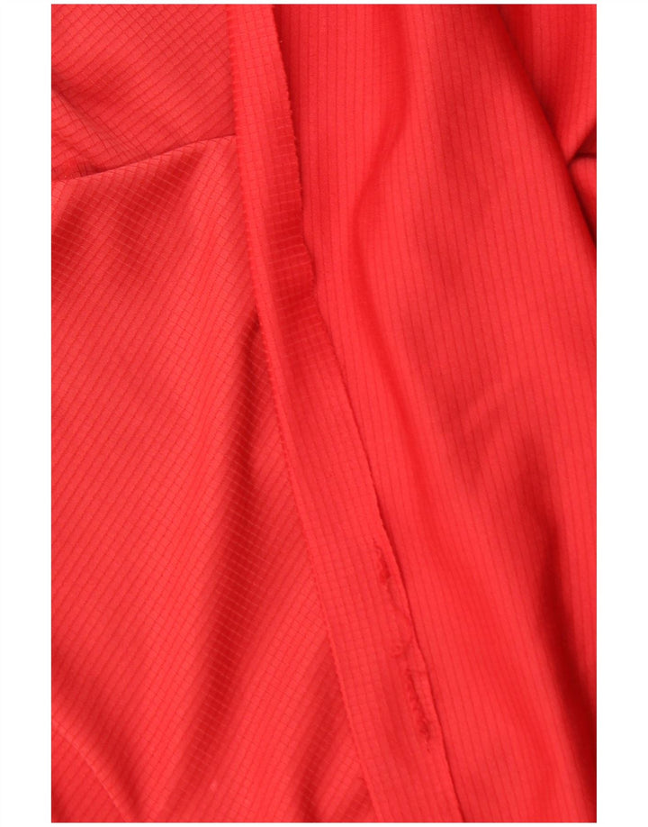 T-shirt da uomo Asics Top grande rossa in poliestere