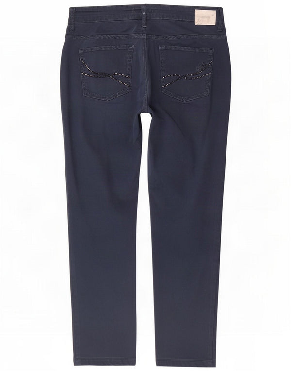 Pantaloni casual slim da donna Liu Jo W32 L28 Blu navy