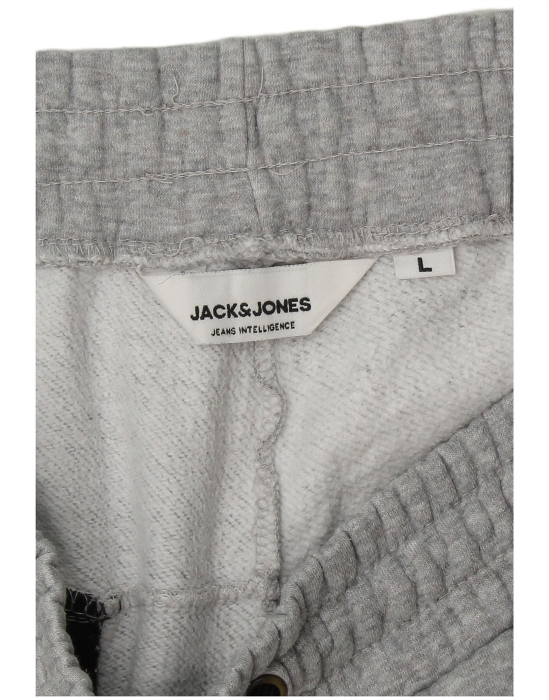 JACK & JONES Pantaloni da tuta da uomo Joggers Large Grigio Colorblock
