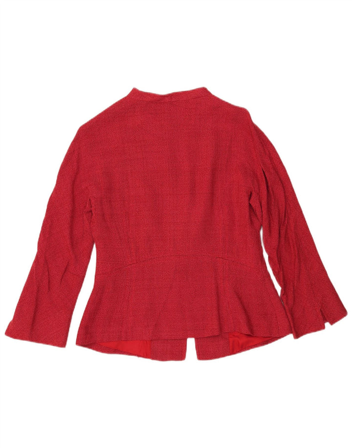 Giacca blazer da donna Zara EU 40 Rayon rosso medio