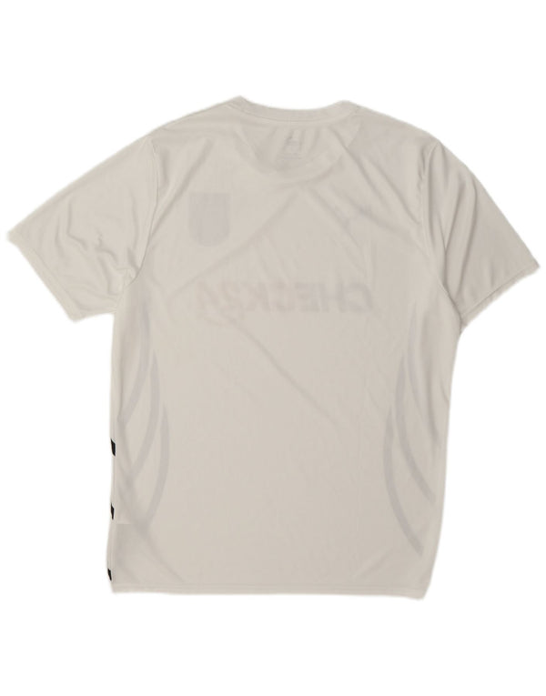 Puma T-shirt grafica da uomo Deutshland Top grande bianco in poliestere