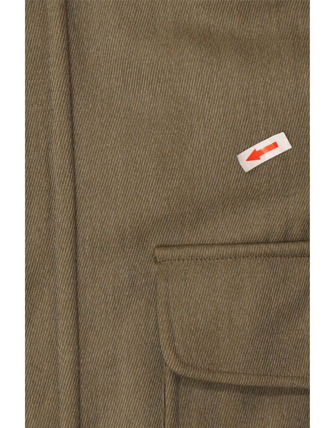 Soprabito da uomo vintage EU 58 4XL lana verde