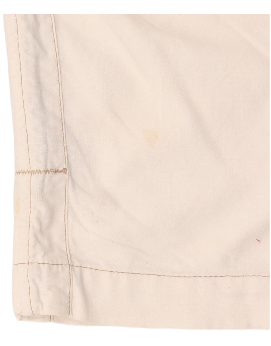 Bermuda cargo da donna Fordocks IT 44 medio W30 cotone bianco sporco