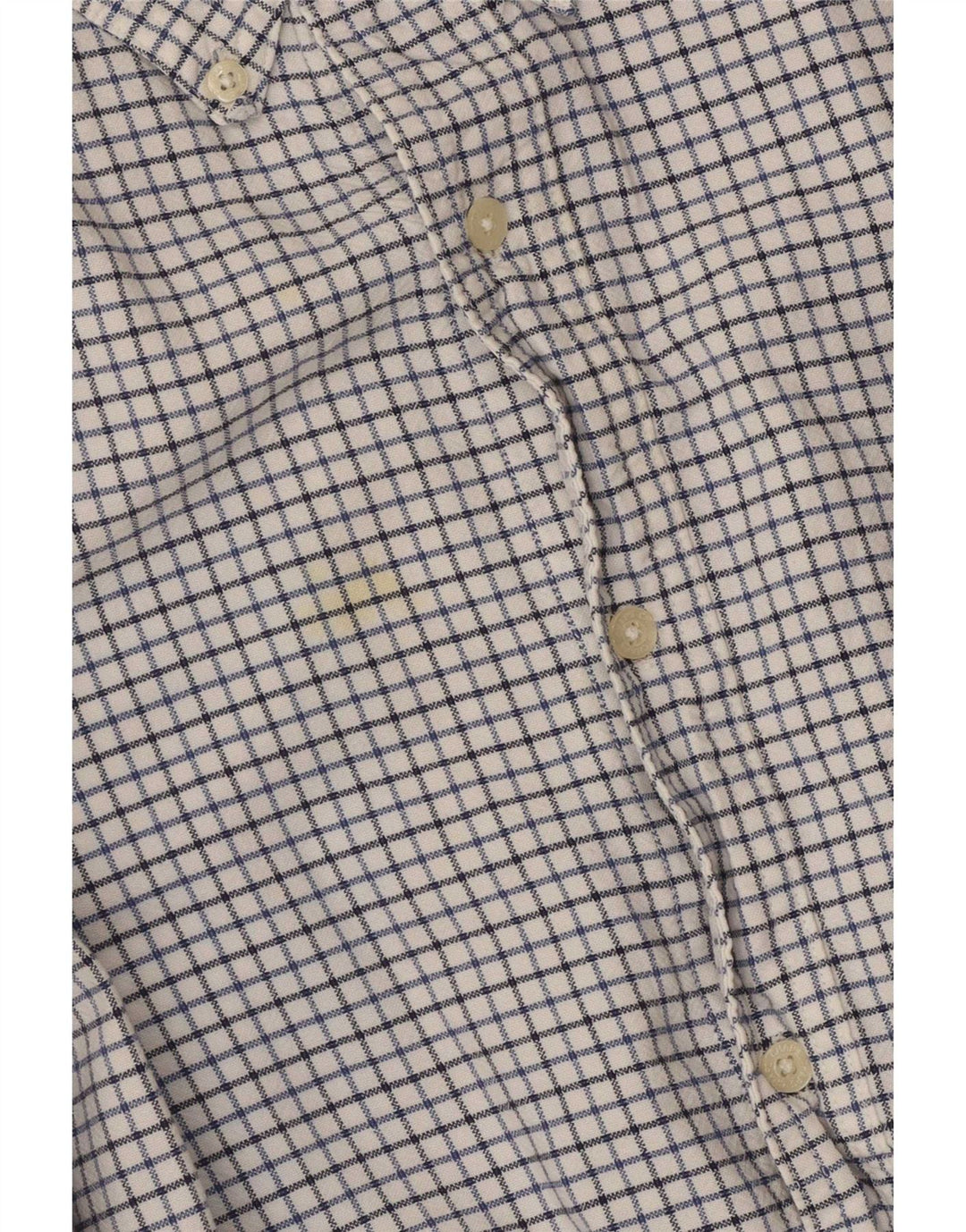 Chaps Camicia da uomo 2XL Cotone a quadri bianco
