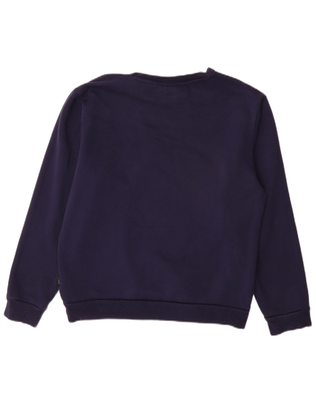 PUMA Felpa da uomo Maglione piccolo blu navy in cotone