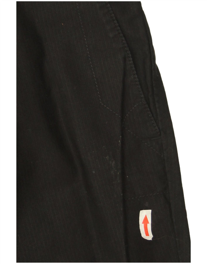 Pantaloni da uomo Belfe UK 30 W30 L31 Cotone nero