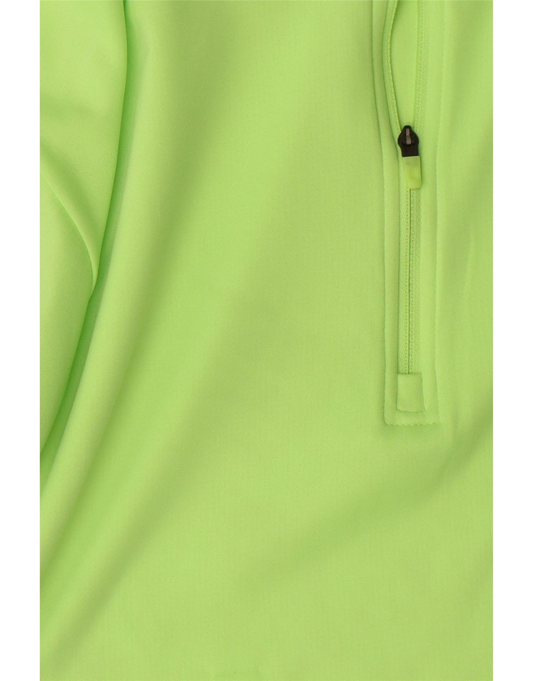 Top della tuta pullover Nike Dri Fit con zip e collo da ragazzo 13-14 anni Verde