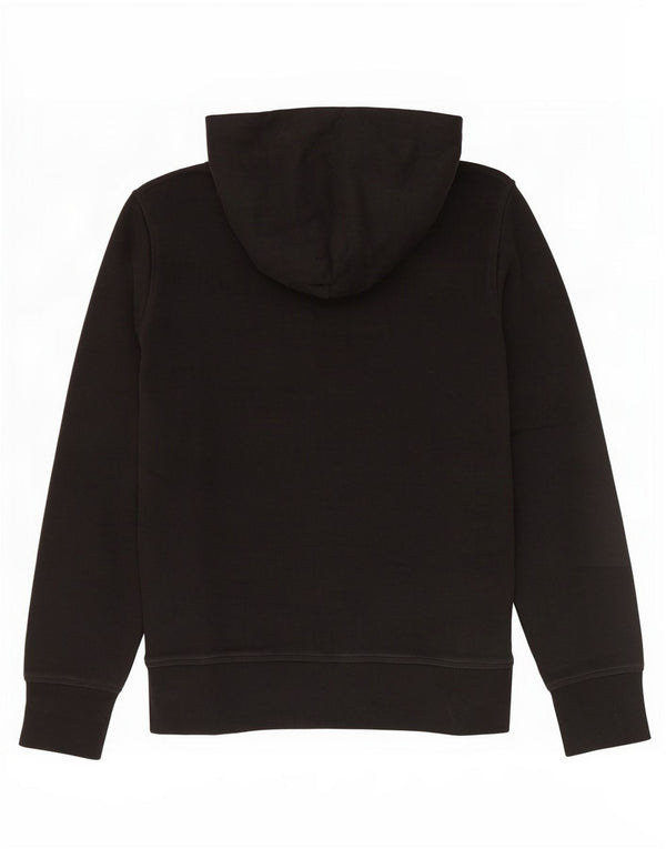 Maglione con cappuccio grafico da uomo Tommy Hilfiger piccolo in cotone nero