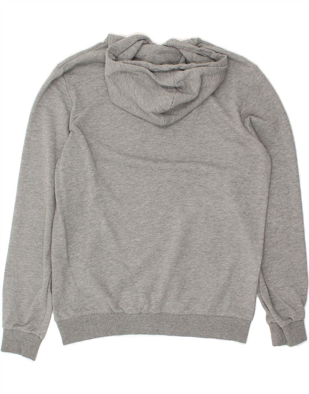 PUMA Mens Graphic Hoodie Jumper Medium Grey Vintage Puma and Second-Hand Puma from Messina Hembry 