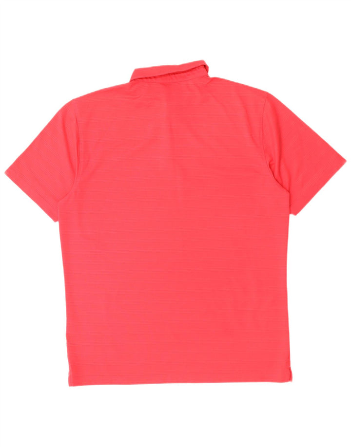 Polo da uomo Calvin Klein grande rossa in poliestere