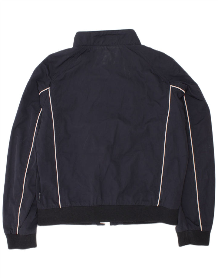 Giubbotto bomber da ragazzo Armani Jeans 11-12 anni in poliestere blu navy