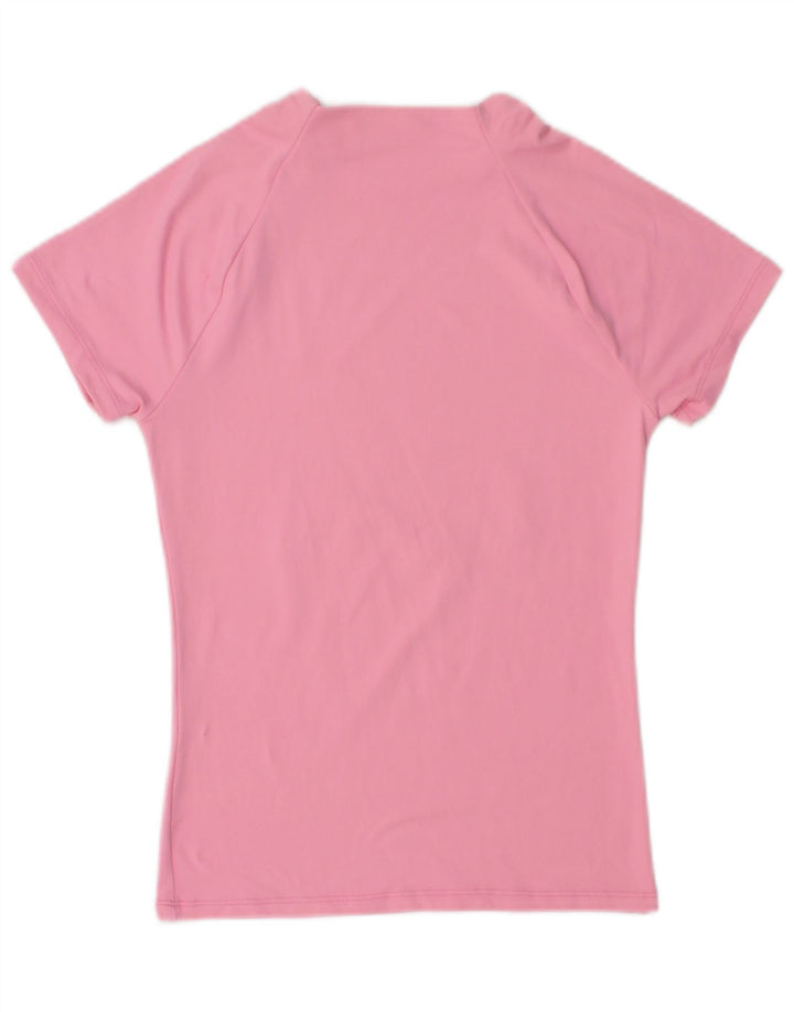 T-shirt grafica da donna Zara Top UK 8 Small rosa