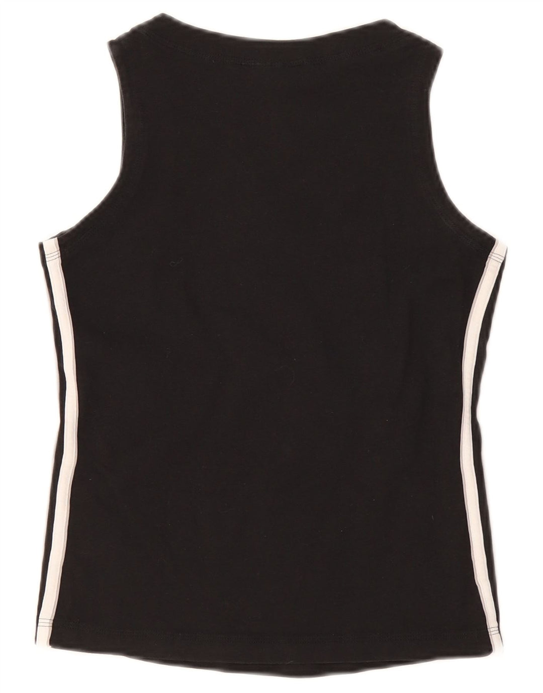 Canottiera Adidas da donna UK 8 piccola in cotone nero