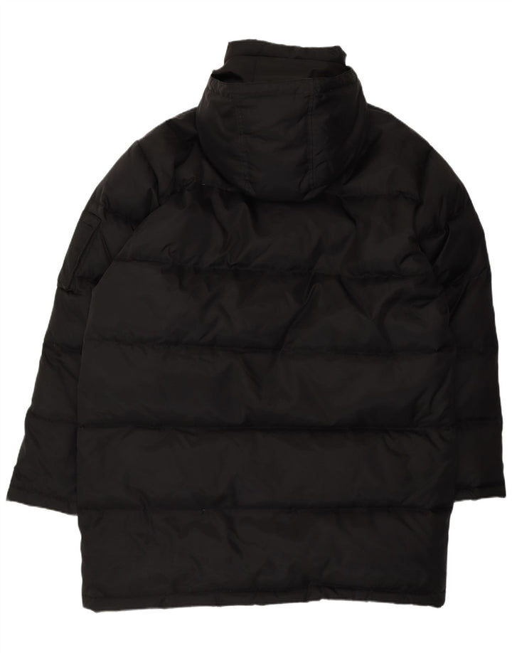 Cappotto imbottito con cappuccio da uomo Pearlwood IT 54 XL Nero Poliammide