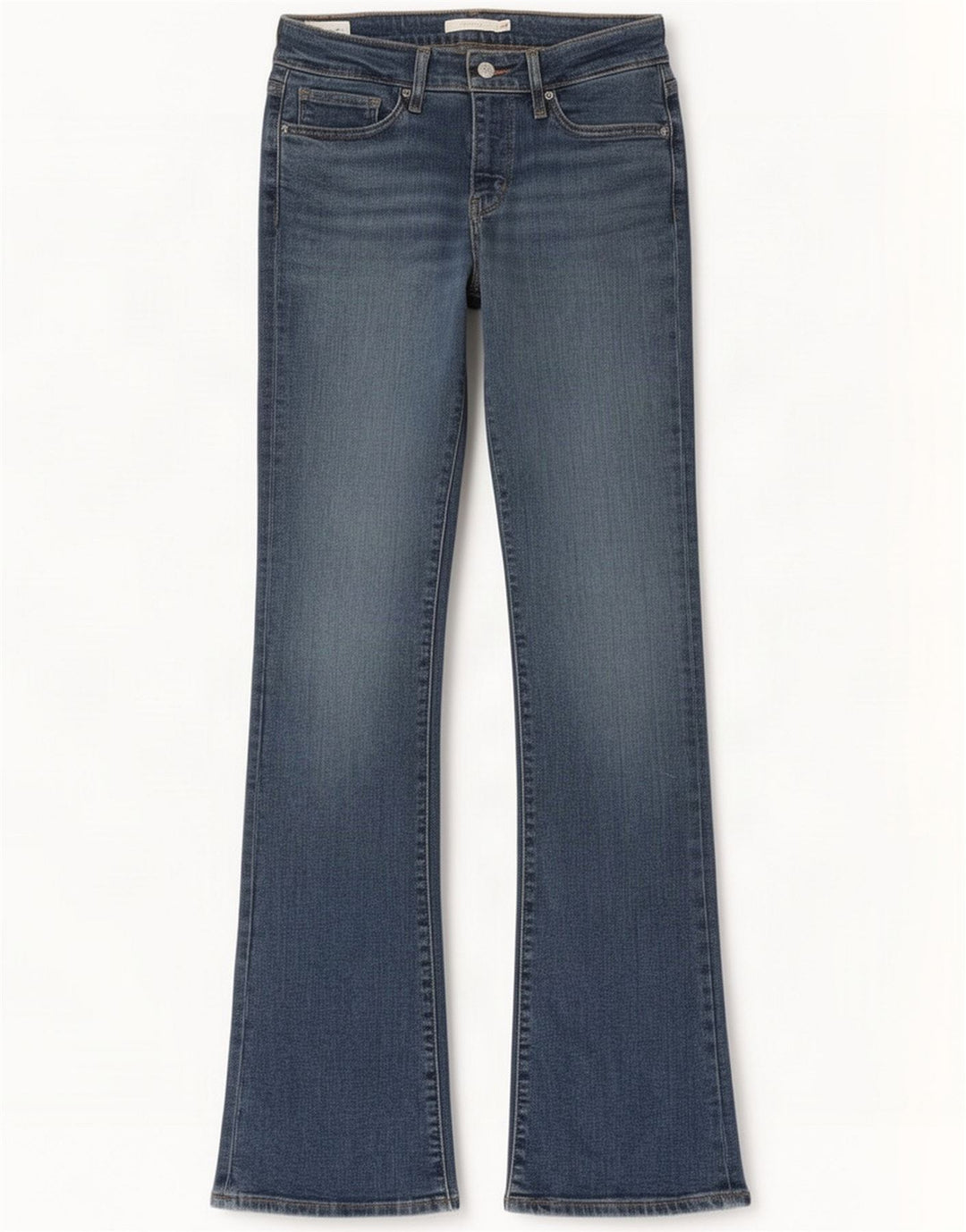 Levi's Jeans 715 Bootcut da donna W28 L34 Blu Cotone