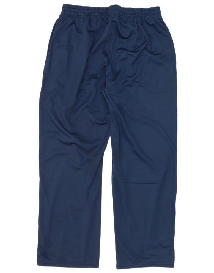 Pantaloni da tuta ASICS da uomo 2XL poliestere blu navy