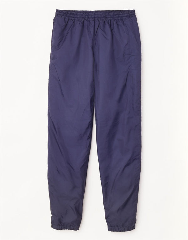 Pantaloni da tuta da uomo vintage da jogging grandi color block blu navy