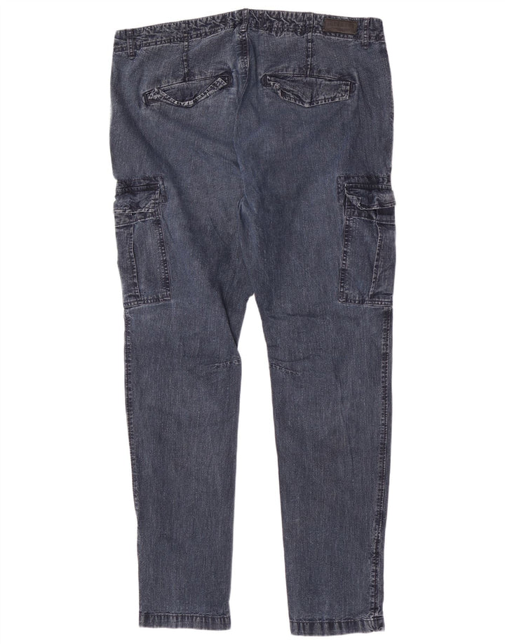 Jeans cargo slim da uomo Superdry W36 L32 cotone blu