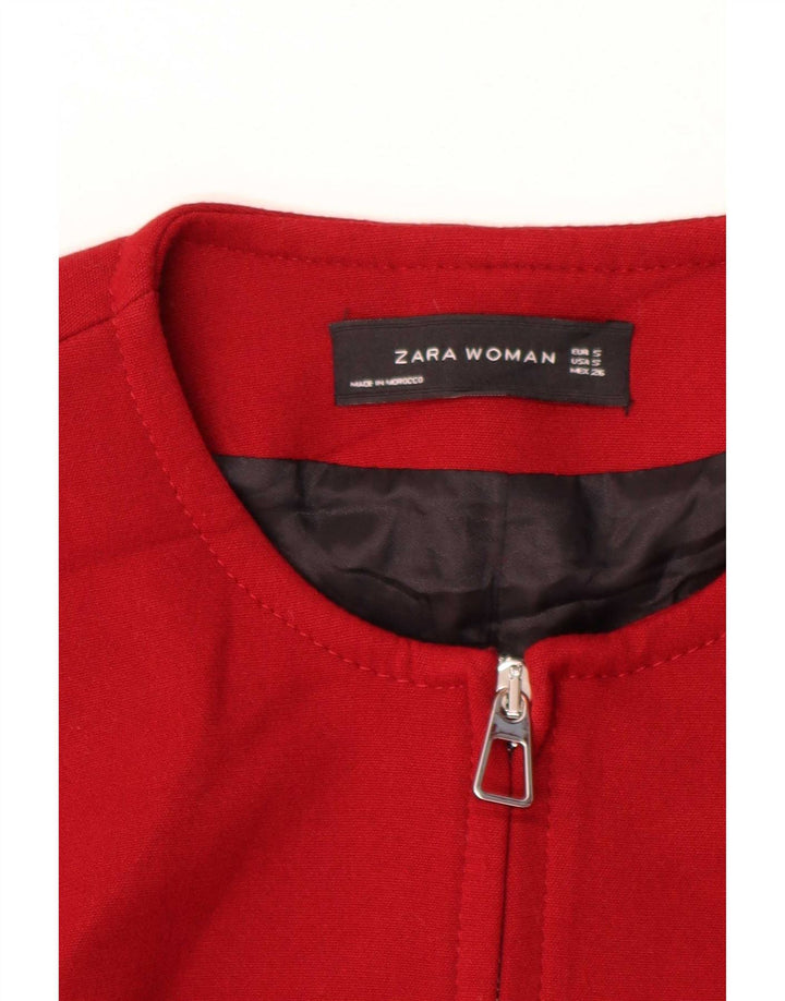 Soprabito Zara da donna UK 10 piccolo rosso